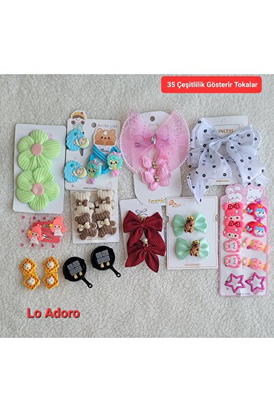 LO ADORO 35 Pieces of Buckles, Various Buckles, Baby Girl Buckles