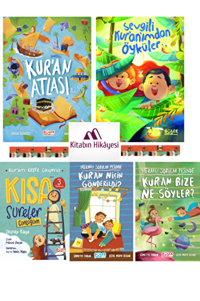 Gülce Kitap Kuran Atlası, Sevgili Kuranımdan Öyküler, Kısa Sureler Günlüğüm,K...