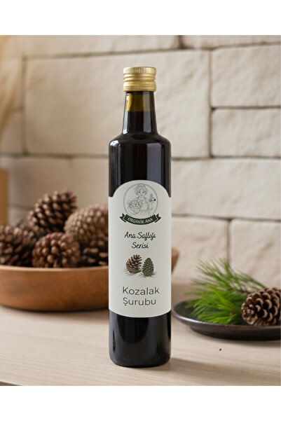 Organik Ana Çam Kozalağı Şurubu 500 ml