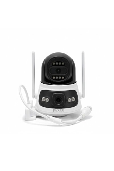 GNR Market Dual WiFi IP Camera, 6MP Resolution (3MP+3MP), Outdoor
