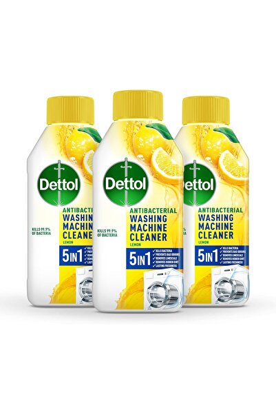 Dettol سائل تنظيف الغسالات، برائحة الليمون المنعشة - يزيل الروائح الكريهة وال...