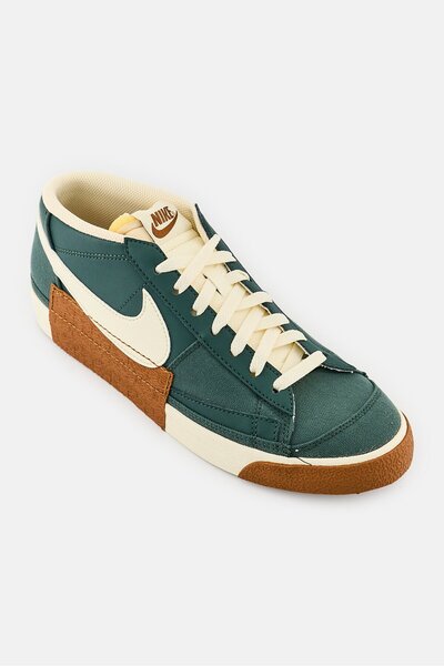 Nike Men Blazer Mid Pro Club BTS Lace Up Outdoor Sneakers, Dark Green