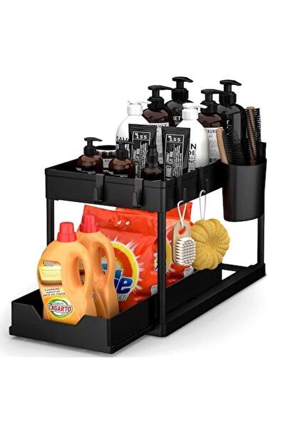 OEM Multifunctional Organizer with 2 Levels for Bathroom and Kitchen