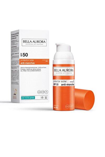 Bella Aurora Anti-aging cream-gel with depigmenting action, Solar SPF50, 50 ml