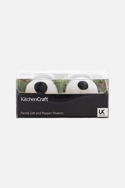 Kitchen Craft 2 Pcs Panda Salt And Pepper Shakers Set, Multicolor
