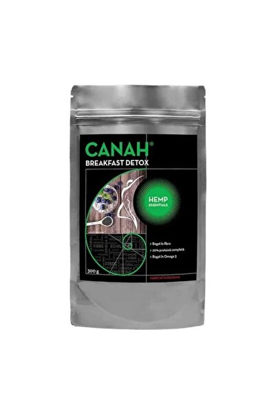 DAsiNU Fibre din Seminte de Canepa Breakfast Detox, 300 grame