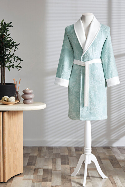 Özdilek Finery Velvet Shawl Collar Bathrobe