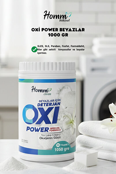 homm OXİ POWER BEYAZLAR 1000 GR