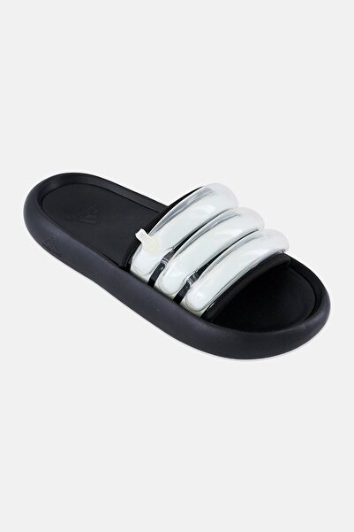 adidas Men Adilette Zplaash Slip On Slides, Black