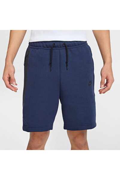 Nike Tech Fleece Short Erkek Lacivert Şort fb8171-451