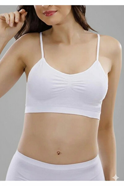 Hasaymood Women's Padded Thin Strap Bustier New Season