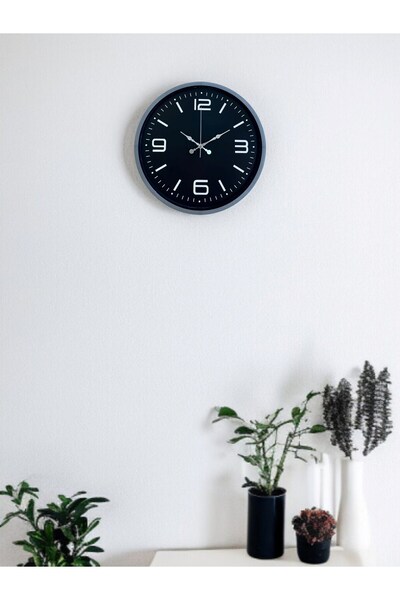 TakÇalıştır ساعة حائط مزخرفة حديثة مقاس 36 سم
