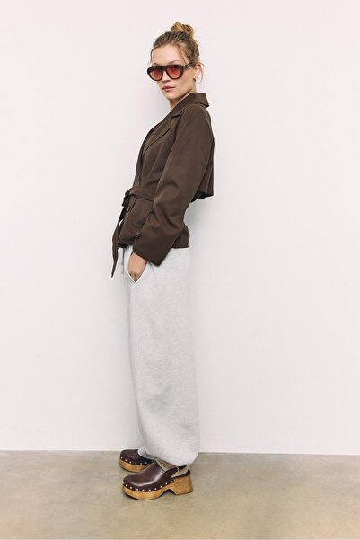 Stradivarius Çivili platform terlik