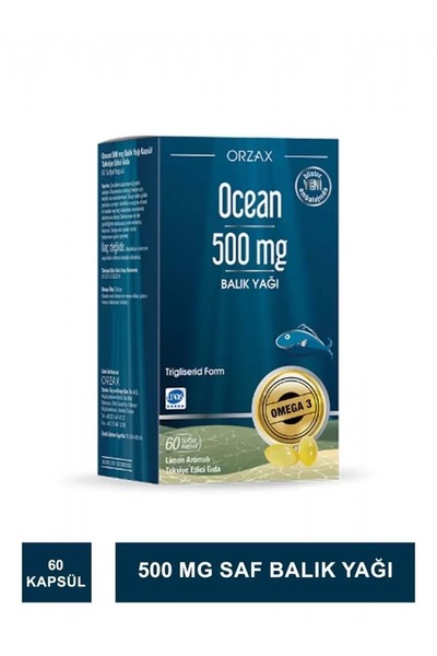 Ocean Omega 3 500 mg 60 Kapsül