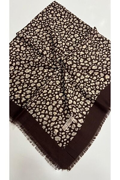 LORENDA Desenli Flamlı Yazma Eşarp