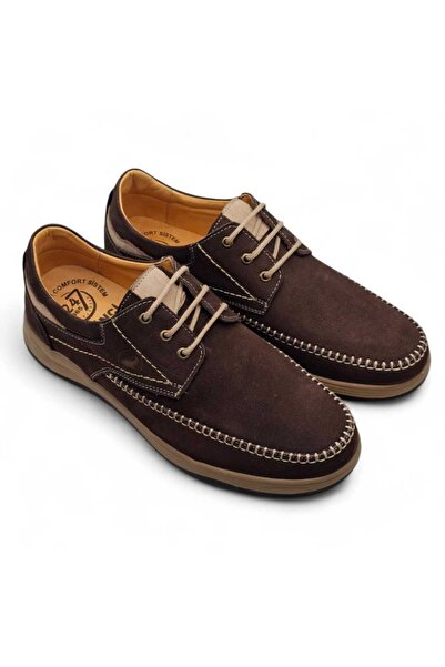 Nihomall20 Erkek Conforlu Hakiki Deri Full Ortopedik Bağaciklı Ayakkabı Yeni ...