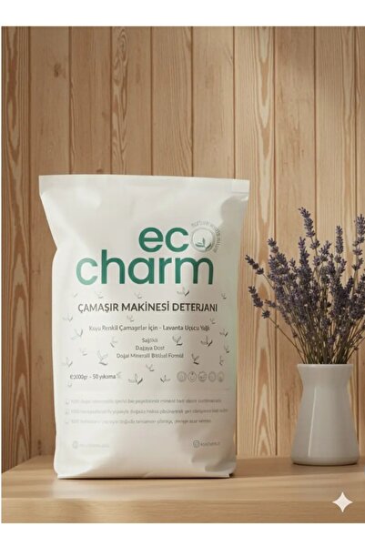 ECO CHARM EcoCharm Koyu Renkli Çamaşırlar için Çamaşır Makinesi Deterjanı - L...