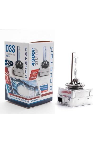 Photon D3S 4300K + %50 FAZLA IŞIK D SERİSİ XENON AMPÜL PH4514