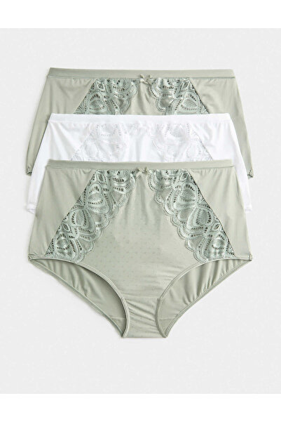 Marks & Spencer 3'lü Amelia Dantelli Full Brief Külot