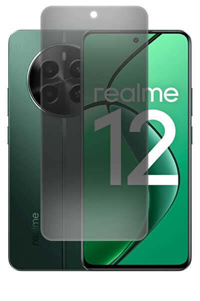 Phonextra واقي شاشة Realme 12 Matte Privacy Ghost Nano مرن ومقاوم للكسر