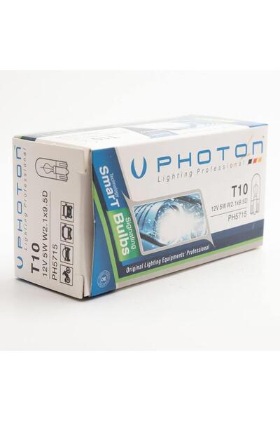 Photon T10 12V 5W DIPSIZ STANDART PARK AMPUL PH5715