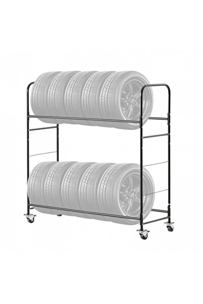 Vivatechnix Suport mobil pentru 12 anvelope