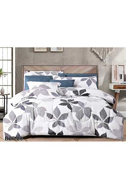 SFT طقم مفرش نفر ونفر ونص صيفي ملكي 5 قطع من خامة المايكروفايبر مقاس 230*170 سم