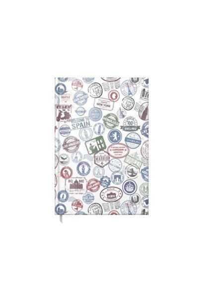 daço Travel Stamps undated A5 diary