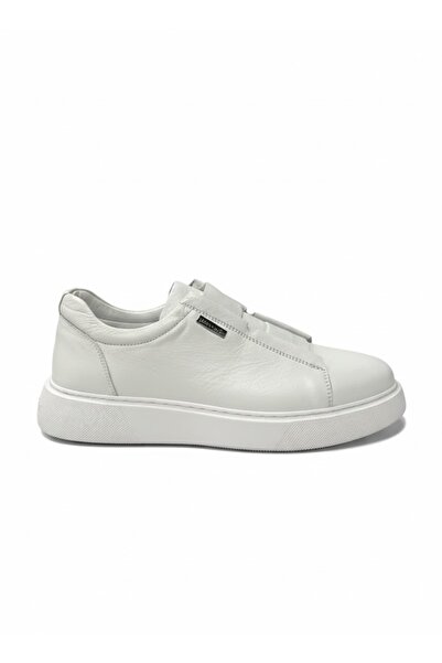 Pierre Cardin Men's White Daily Comfortable Sole Sneaker Shoes