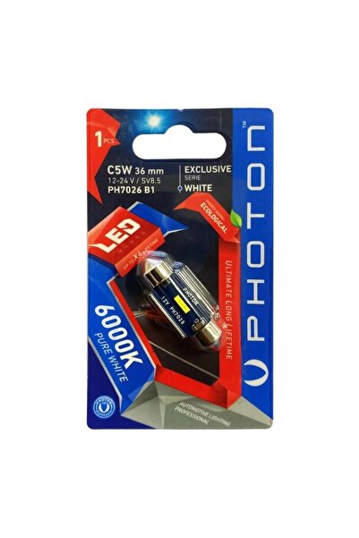 Photon C5W 12V 36MM EXCLUSIVE CANBUS SOFIT LED (TEKLİ BLİSTER) PH7026 B1