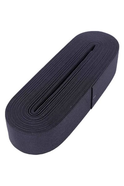 Go İthalat Black - 4cm Wide Elastic Band 10 Meters. (5343)