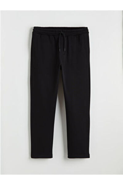 LC Waikiki Black Standard Size Men's Sweatpants
