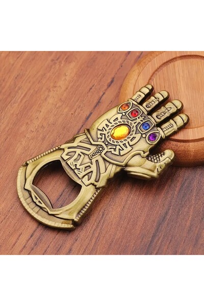 Hunga Thanos' Punch |   Stainless Steel Metal Opener - Gold