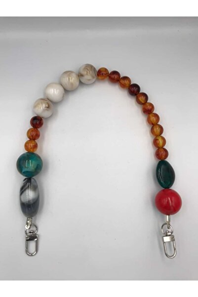 Zeyora (47 cm) Acrylic Beaded Bag Handle, Bag Accessory