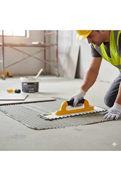 özbereketyapimarket SERAMİK MALASI KAUÇUK SAPLI 15*15 40CM KAPALI SAP SGS FAY...