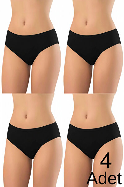 Mifella 4-Piece Advantage Set Bato Non-Marking Combed Cotton Underwear for Wo...