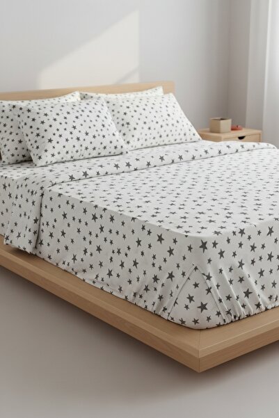 Ercahome tekstil Elastic Ranforce Fabric Pillowed Bed Sheet/ 100 X 200