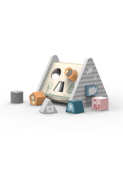 Viga Wooden puzzle Pyramid