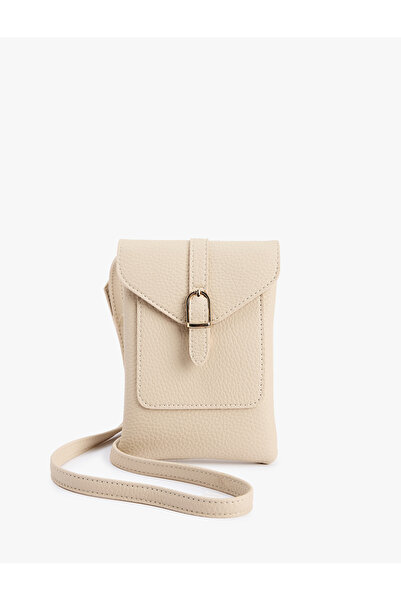 Koton Geantă pentru telefon din piele artificială cu curea încrucișată