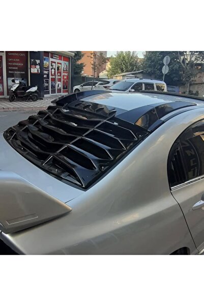 Tuning Vadisi Honda Civic FD6 Arka Cam Vizörü Parlak Siyah