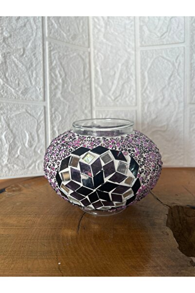 Karınca Global Handmade Mosaic Glass Lampshade, Suitable for Floor Lamp and C...