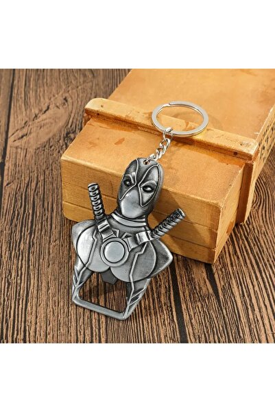 Hunga Deadpool Metal Bottle Opener - Silver - Stainless Steel