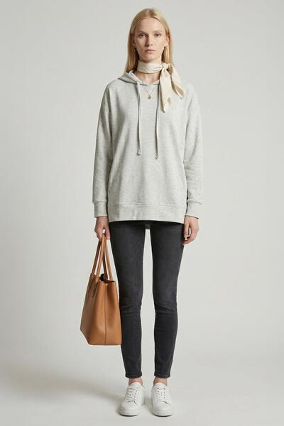 Rays 8309A Hooded Tunic Karmelange