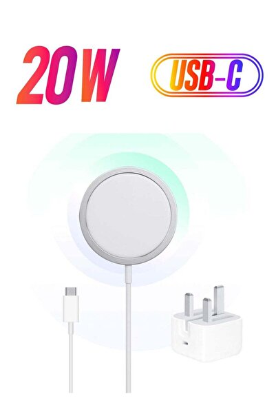 Shopi 20W Magnetic Wireless Charging Cable USB-C Compatible with Apple iPhone...