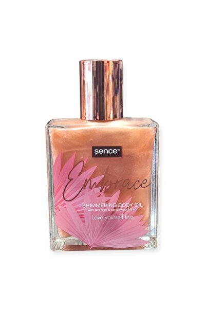 SENCE Embrace illuminating body oil with shimmer particles, 100 ml