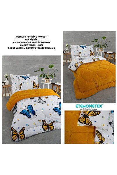 ETE HOMETEX SINGLE PERSON WELSOFT SLEEPING SET