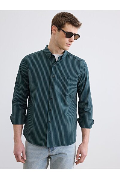 LC Waikiki Regular Fit Striped Dobby Men's Shirt