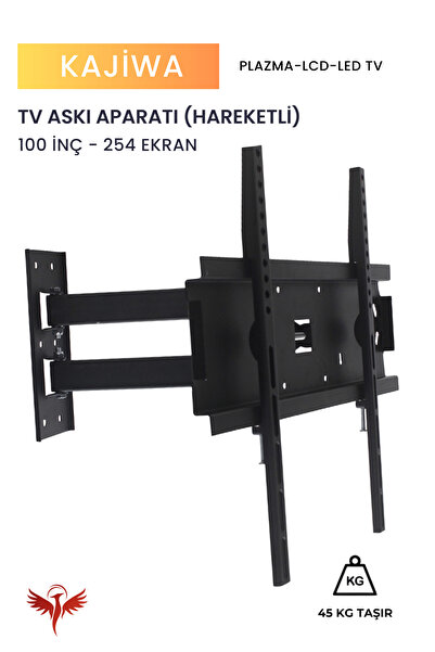 KAJİWA 100 İNÇ ASKI APARATI HAREKETLİ (254 EKRAN) Tüm Marka ve modellerle uyu...