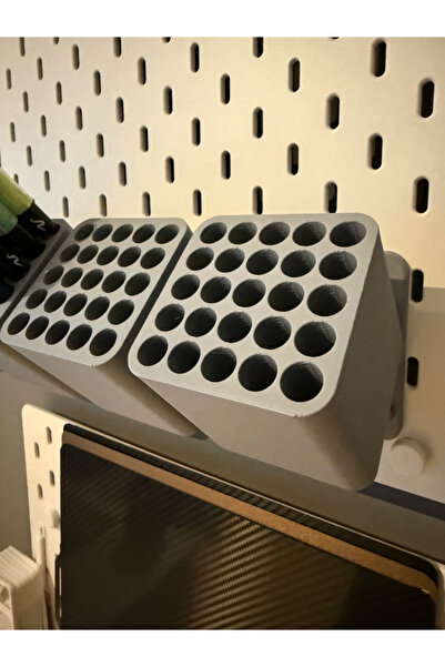 DU&ER Skadis Uyumlu Kalemlik – Pegboard Masa Düzenleyici