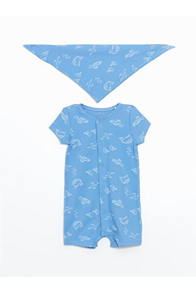 LC Waikiki I Baby Boy Romper and Bib 2-Piece Set from Freezen Store